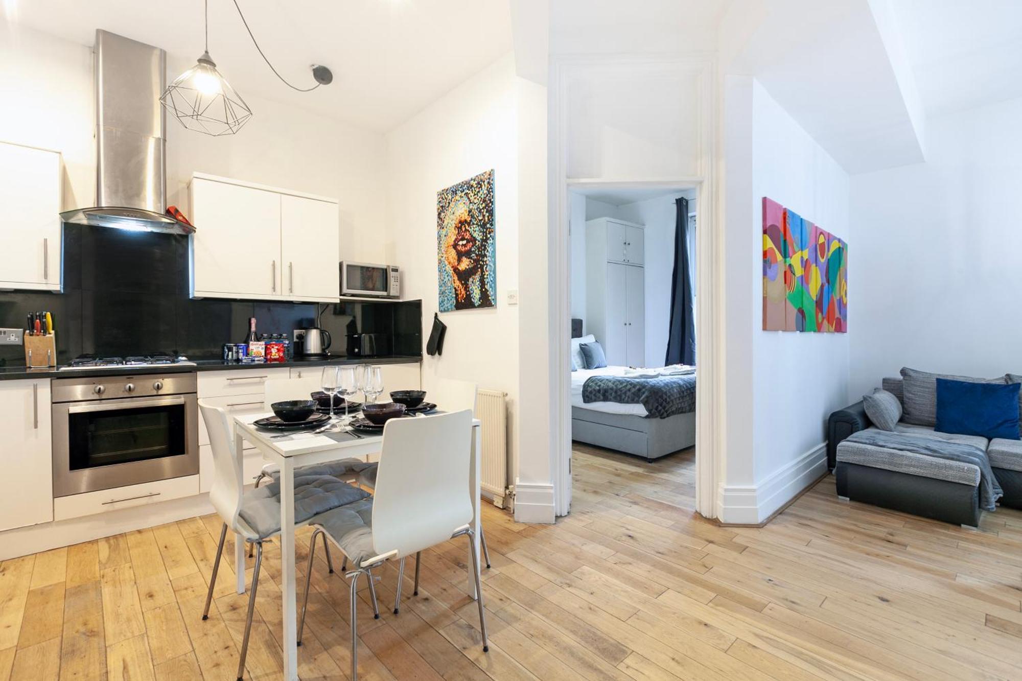 Апартаменты Charming Two-bedroom Flat In Notting Hill *