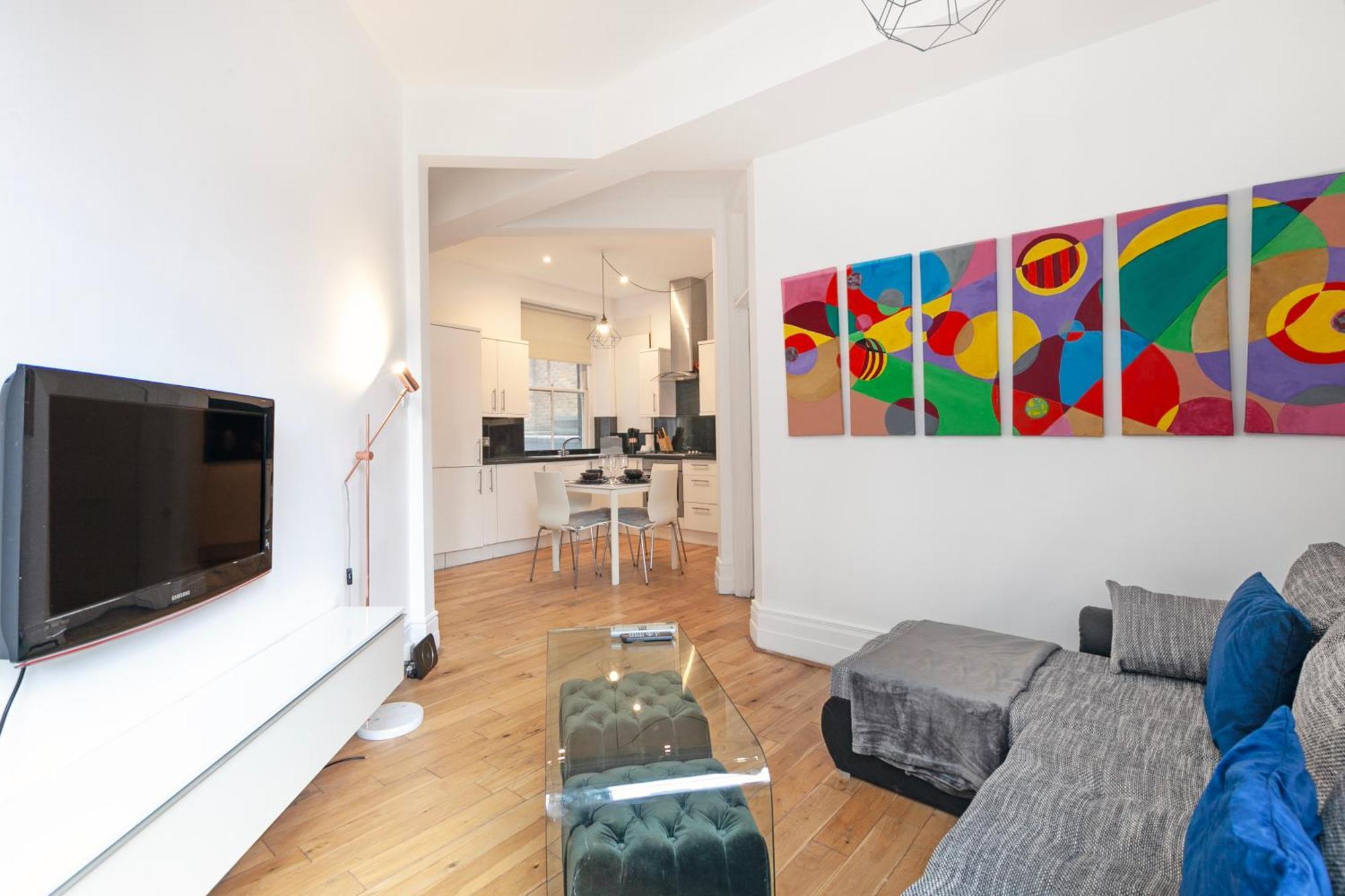 Апартаменты Charming Two-bedroom Flat In Notting Hill